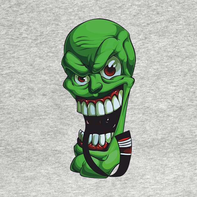 Funny t-shirt with a face by  Cross-fit